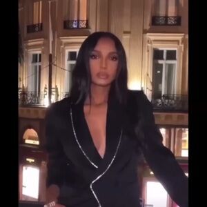 VERONICA BEARD Jagger Crystal Trim Dickey Blazer Jacket in Black Size 2